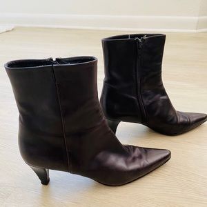 STUART WEITZMAN Leather Booties